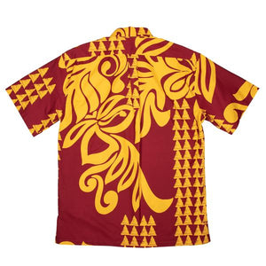 HALAU Pullover Hawaiian Shirt