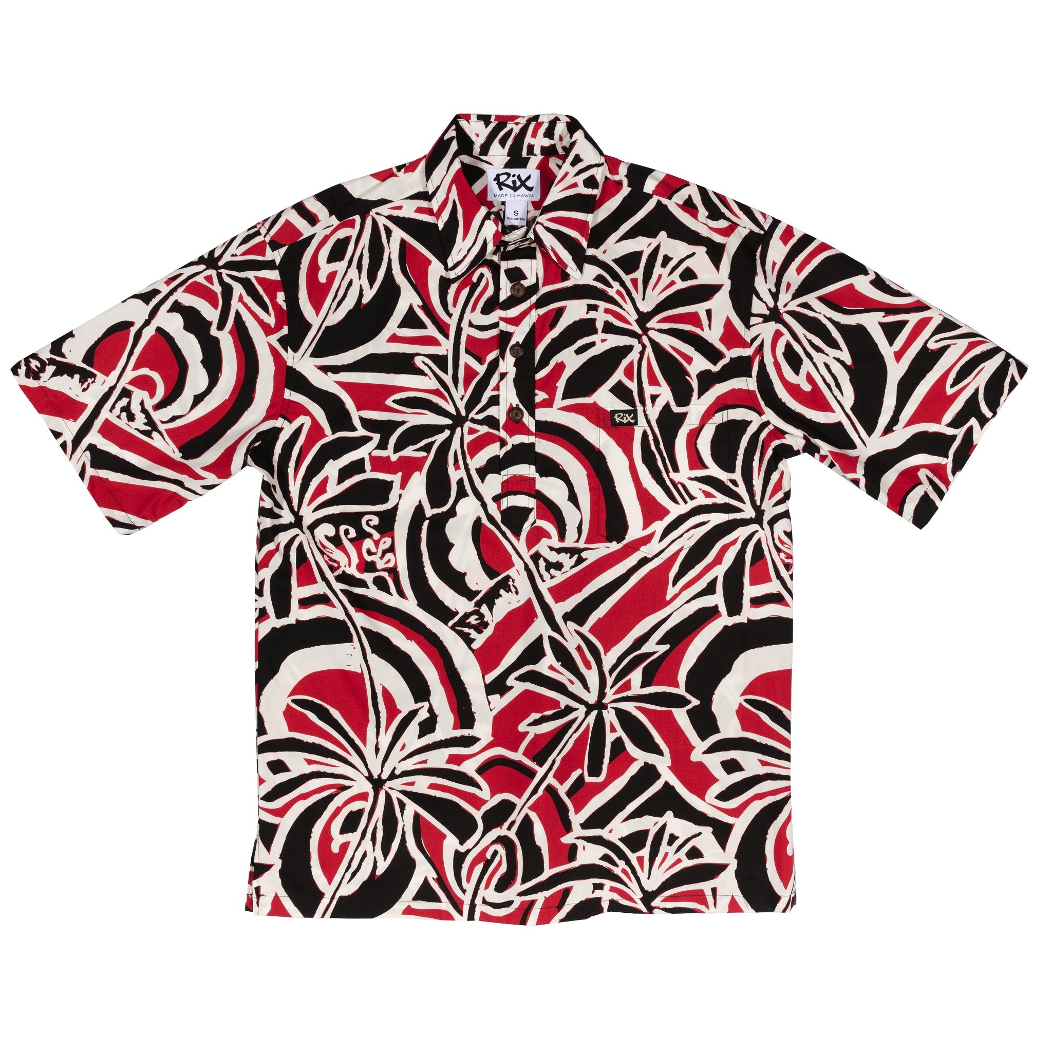 HAU OLI LA Pullover Hawaiian Shirt
