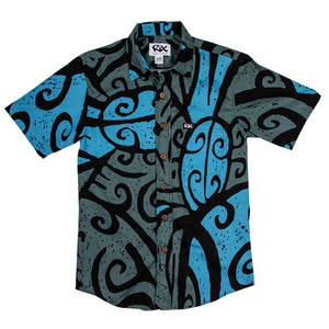 WAI'AU Slim Fit Hawaiian Shirt