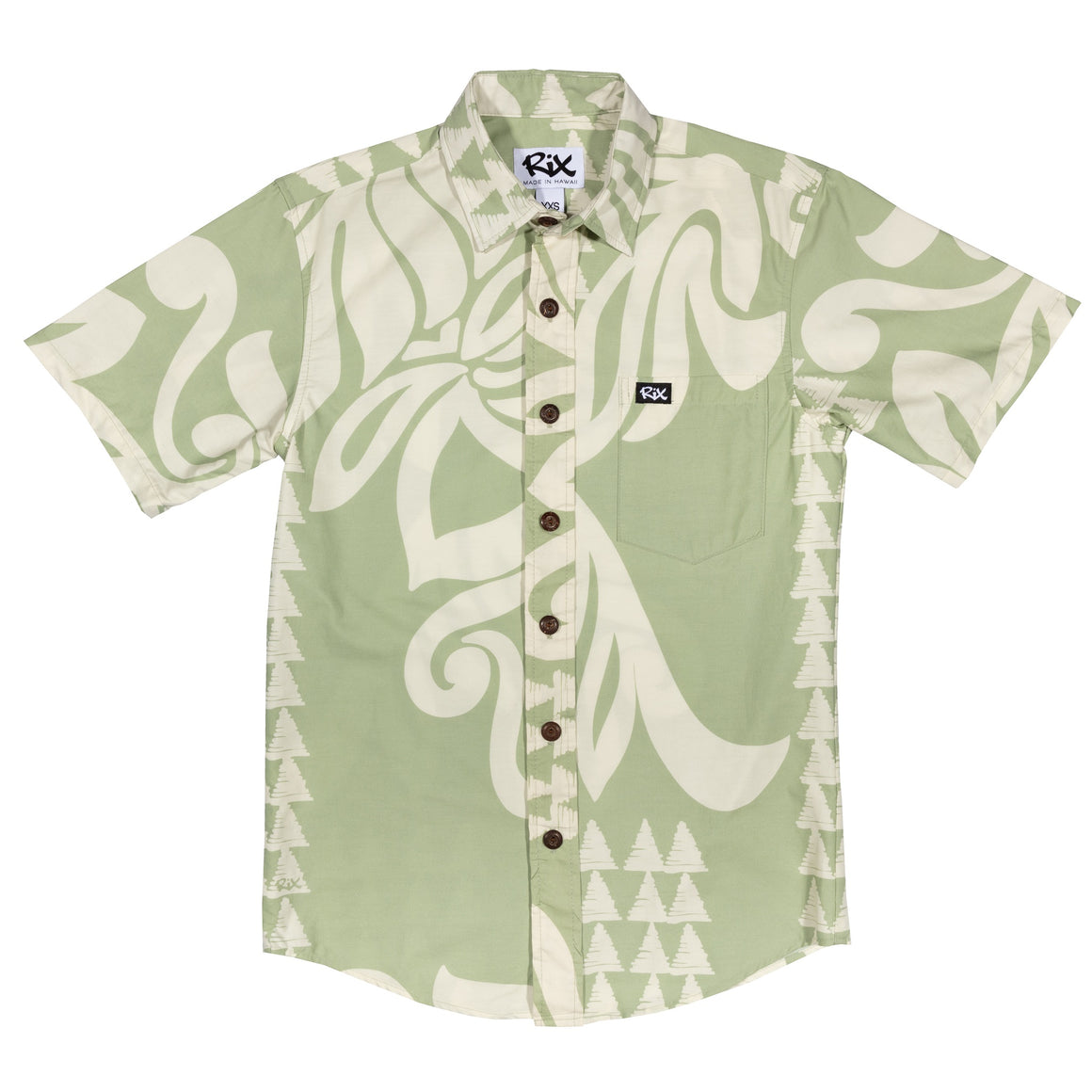 HALAU Slim Fit Hawaiian Shirt