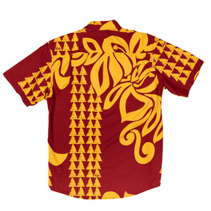 HALAU Slim Fit Hawaiian Shirt