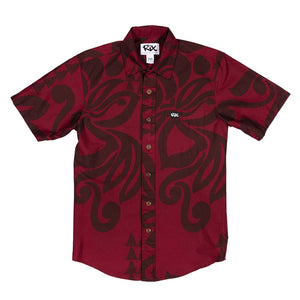 HALAU Slim Fit Hawaiian Shirt