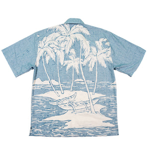 CANOE PALMS Classic Fit Hawaiian Shirt