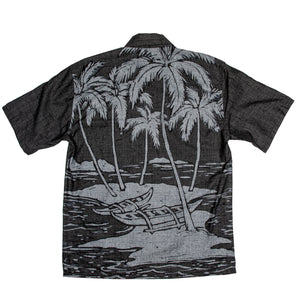 CANOE PALMS Classic Fit Hawaiian Shirt