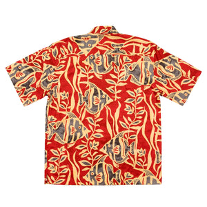 KIHIKIHI LINEN Classic Fit Hawaiian Shirt