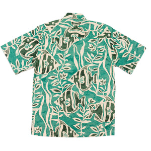 KIHIKIHI LINEN Classic Fit Hawaiian Shirt