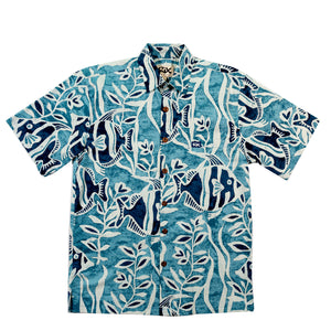 KIHIKIHI LINEN Classic Fit Hawaiian Shirt