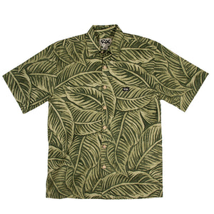 LAU NAHELE LINEN Classic Fit Hawaiian Shirt