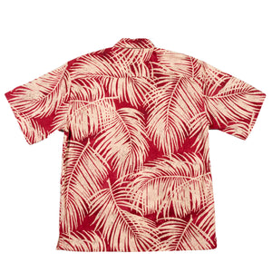 PALM LINEN Classic Fit Hawaiian Shirt