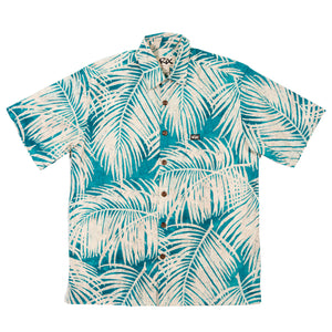 PALM LINEN Classic Fit Hawaiian Shirt