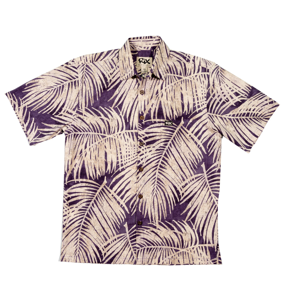 PALM LINEN Classic Fit Hawaiian Shirt