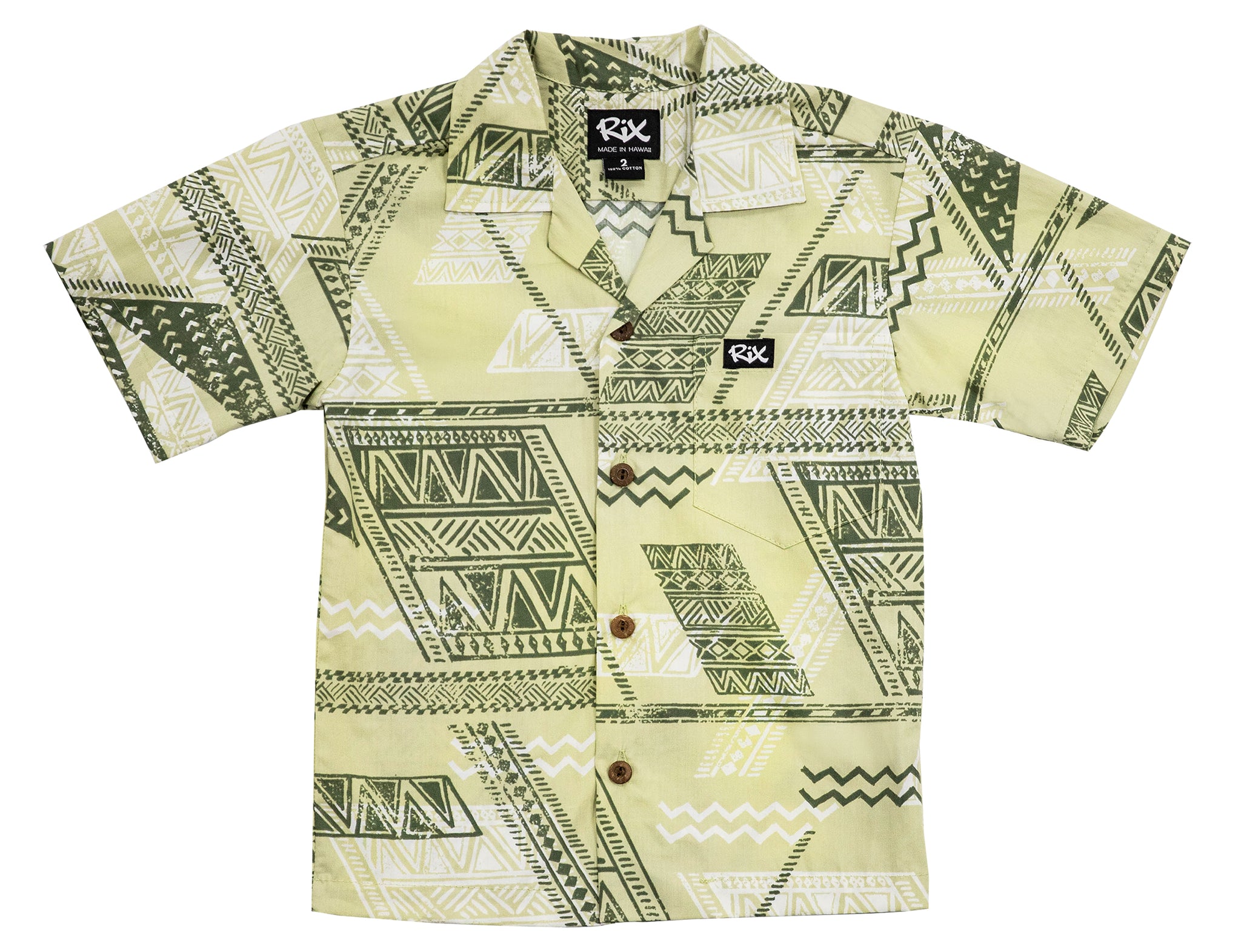 TAPA Boys Aloha Shirt - Rix Island Wear