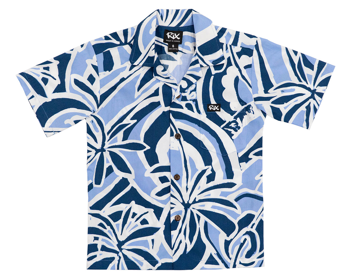 HAU'OLI LA Boys Aloha Shirt