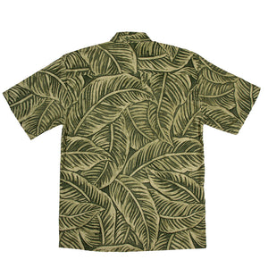 LAU NAHELE LINEN Classic Fit Hawaiian Shirt