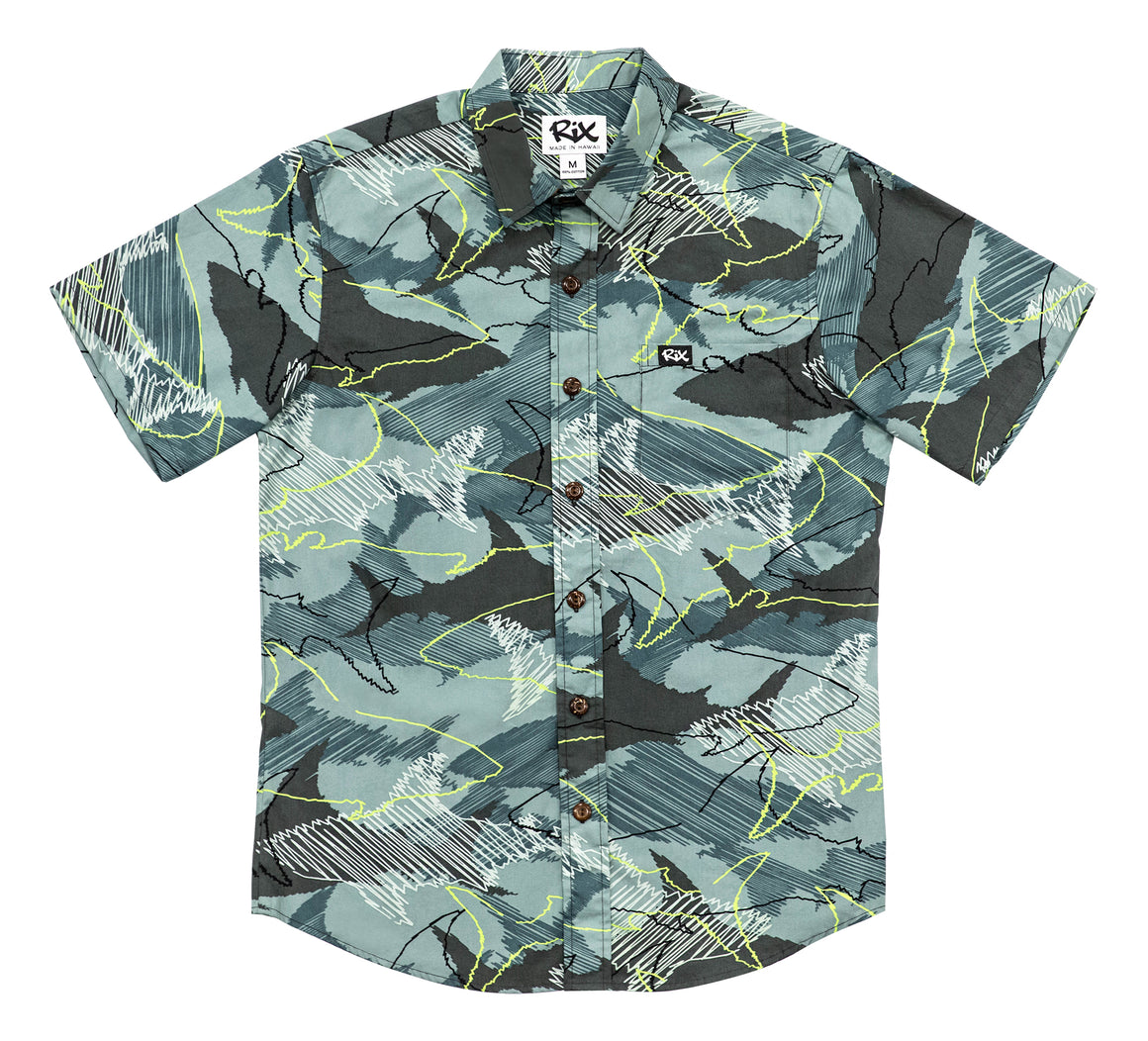 MANO Slim Fit Hawaiian Shirt