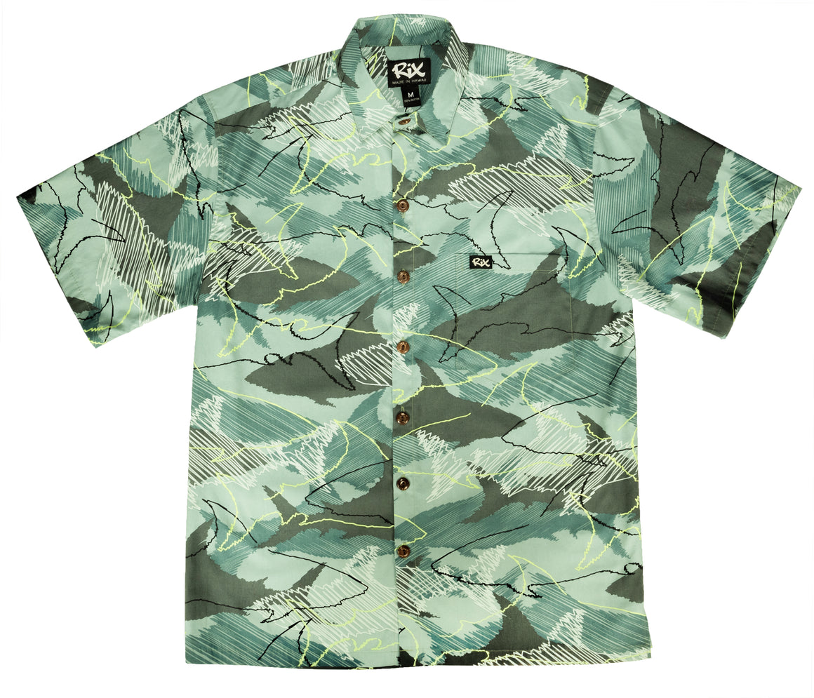 MANO Classic Fit Hawaiian Shirt