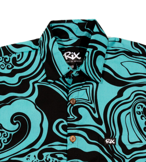 WAIMEA Long Sleeve Hawaiian Shirt