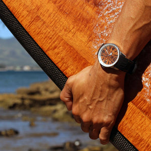 THE SURFRIDER KOA WOOD WATCH